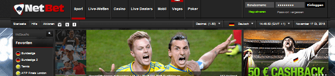 NetBet Banner