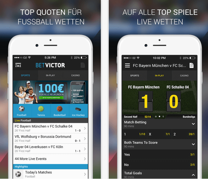 betvictor mobil