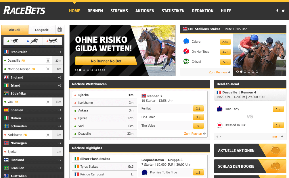 Racebets.Com Pferderennen Racebets.Com Pferderennen