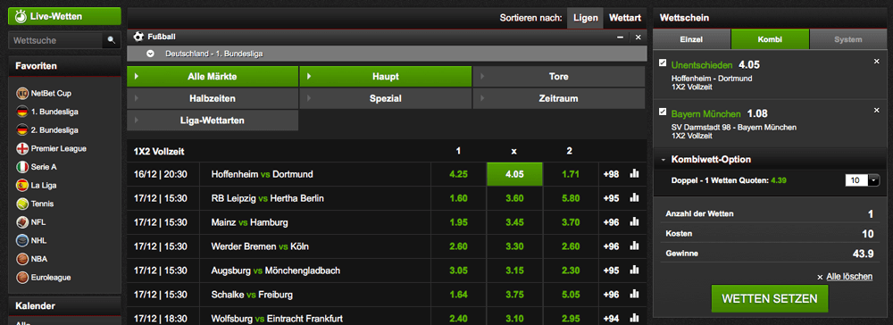 netbet bundesliga