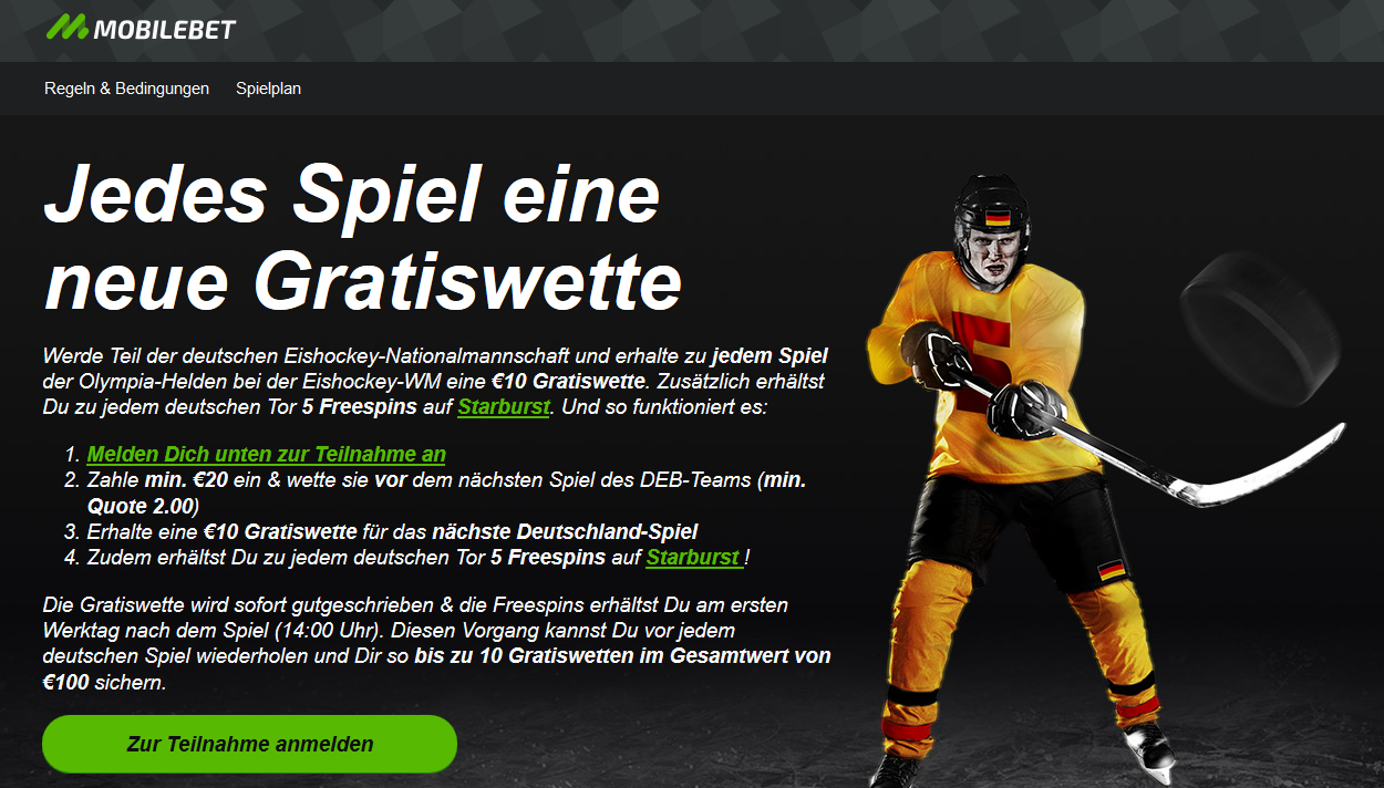 obilbet WM 2018 Eishockey