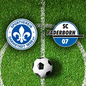 Darmstadt gegen Paderborn