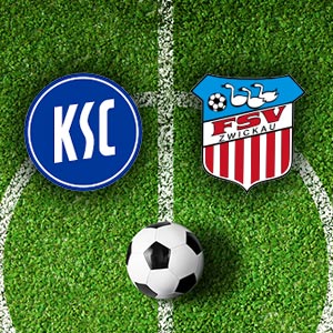 Karlsruhe gegen Zwickau