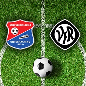 Unterhachingen gegen Aalen