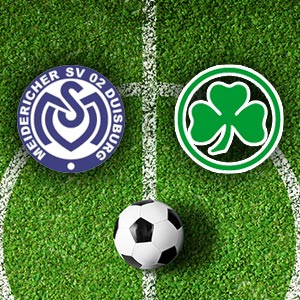 Duisburg gegen Fürth