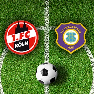 1. FC Köln – FC Erzgebirge Aue