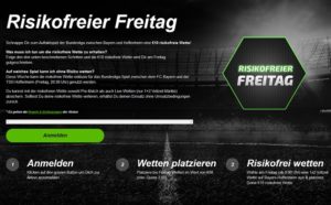 Mobilebet: Jeden Freitag komplett ohne Risiko wetten