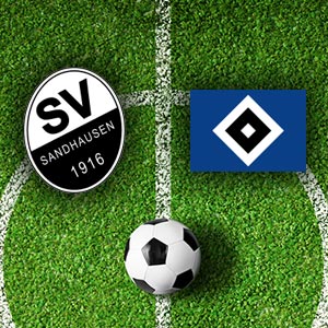 Sandhausen gegen Hamburg