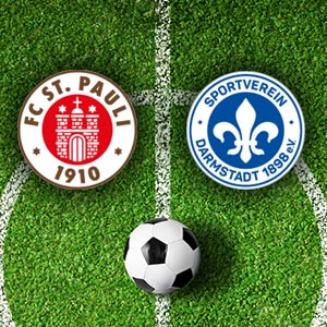 St. Pauli gegen Darmstadt
