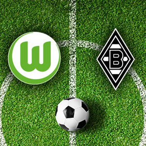 Wolfsburg gegen Mönchengladbach