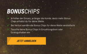 Jetzt NEO.bet Bonus Chips sammeln und gegen Gratisguthaben tauschen!