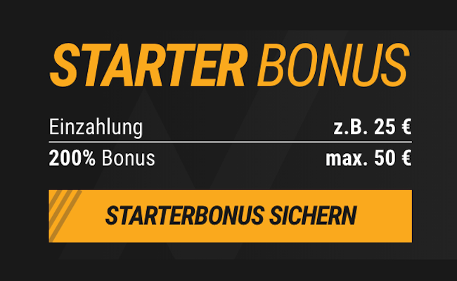 NEO.bet starter bonus 200% bis 50 euro