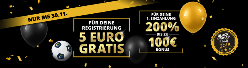 5€ Gratis Wettguthaben 5€ Gratis Wettguthaben