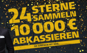 Gewinnen Sie 10.000 € Wettguthaben mit der XTiP Sternejagd!