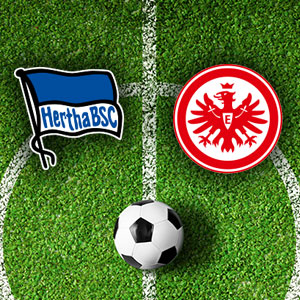 Hertha gegen Frankfurt