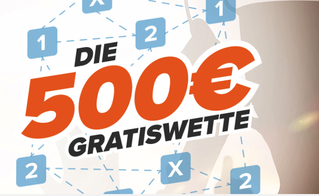 wetten.com 500 euro gratiswette