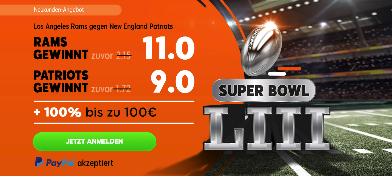 Wettquote Super Bowl Wettquote Super Bowl