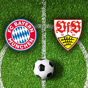 Bayern München gegen Stuttgart
