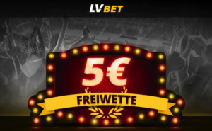 LV BET Bonus: 5 € Gratis-Wettguthaben ohne Einzahlung sichern!