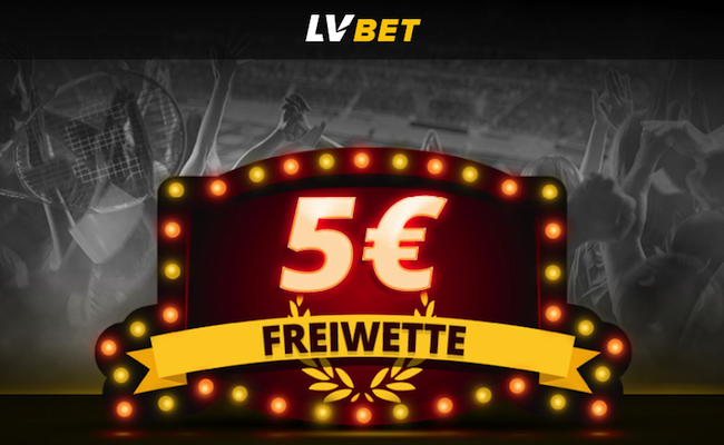 5 euro gratis wettguthaben ohne einzahlung bei lvbet