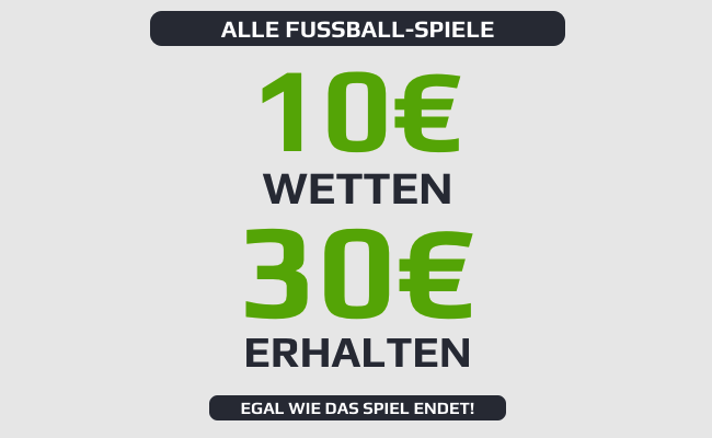 NetBet 30CHF Gratiswette