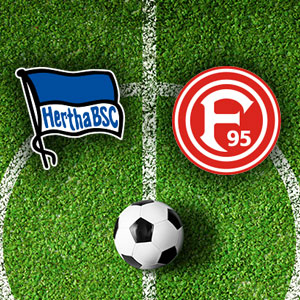 Hertha Berlin gegen Düsseldorf