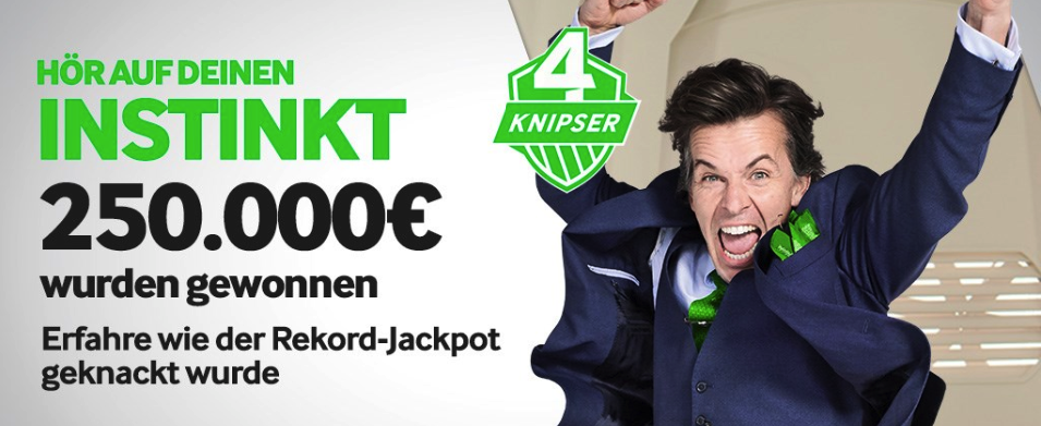 250.000CHF jackpot im betway 4 knipser gewinnspiel geknackt