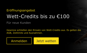 Neukunden erhalten bei bet365 jetzt bis zu 100 € in Wett-Credits