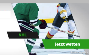 Betway zahlt NHL Wetten aus, wenn ihr Team die Führung verspielt!