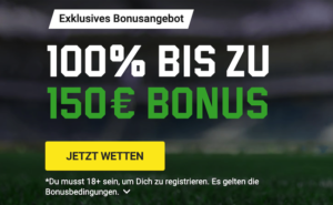 Jetzt anmelden und exklusiv bis zu 150 € Unibet Bonus sichern!