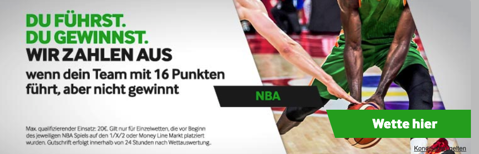 Bei Betway mit Absicherung auf die NBA wetten