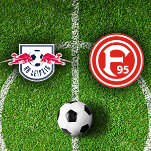 RB Leipzig gegen Düsseldorf
