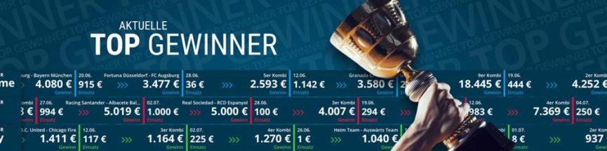 Neo.bet Gewinner