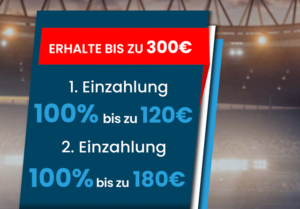 Exklusiv: Nur noch für kurze Zeit – 300 € bei Eaglebet sichern