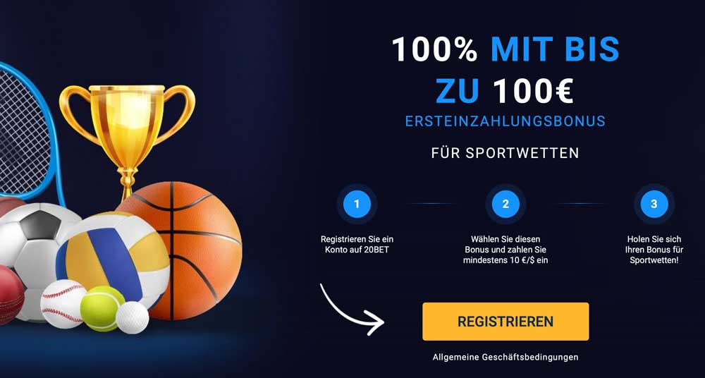 20bet Bonus