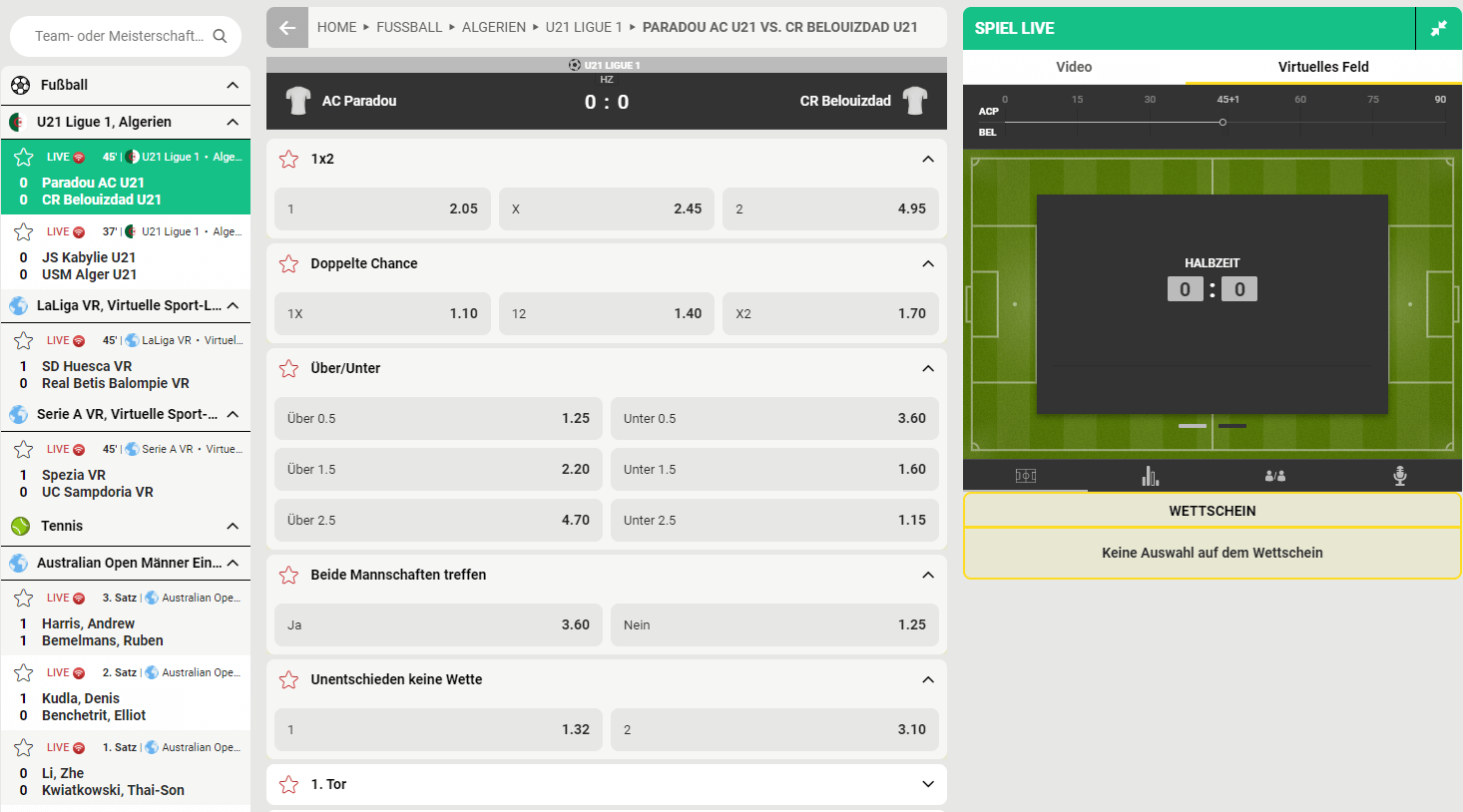 fezbet livewetten