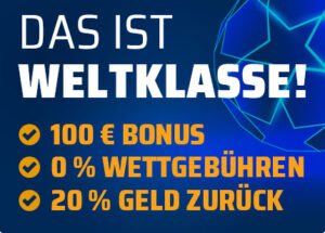 Bet3000: Deutscher Buchmacher ändert Neukundenbonus
