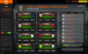 888Sport: Super 8 nur noch für die Bundesliga mit Top-Jackpot