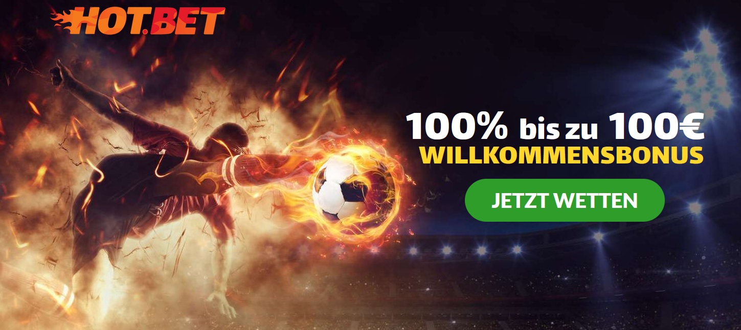 Hot.Bet: Mit 100 € Bonus auf die €pacup-Highlights wetten