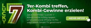 Happybet Gewinnspiel: Neuer Smart-TV oder neues iPhone gefällig?
