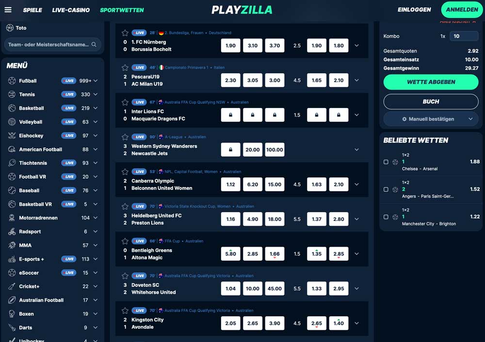 Playzilla Website