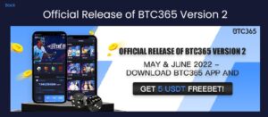 BTC365: Neue Apps herunterladen und sofort 5 € als Gratiswette absahnen