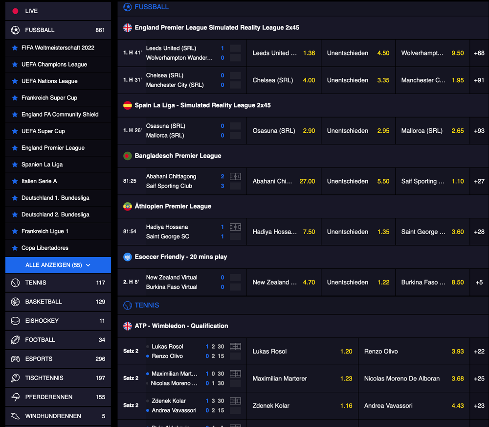 Pribet Fussball Wetten