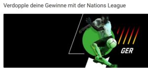 Unibet: Doppelte Gewinne bei Wetten auf die UEFA Nations League