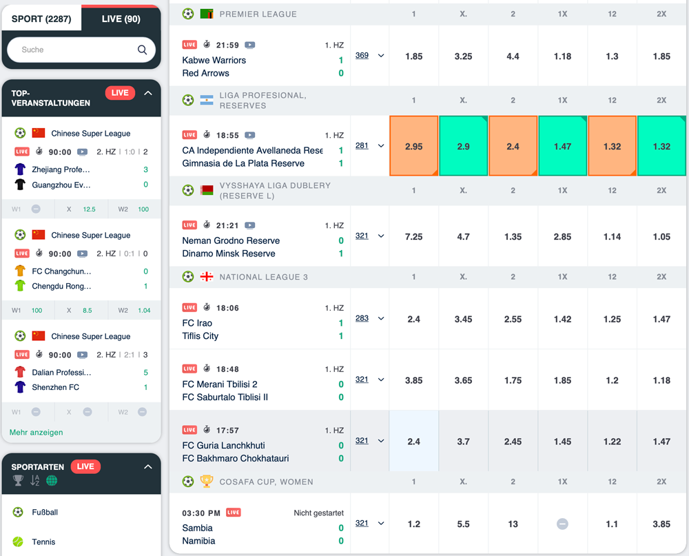 Ivibet Livewetten