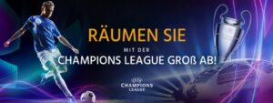 Slotimo: Champions League Wette bis zu 50 € kostenlos!