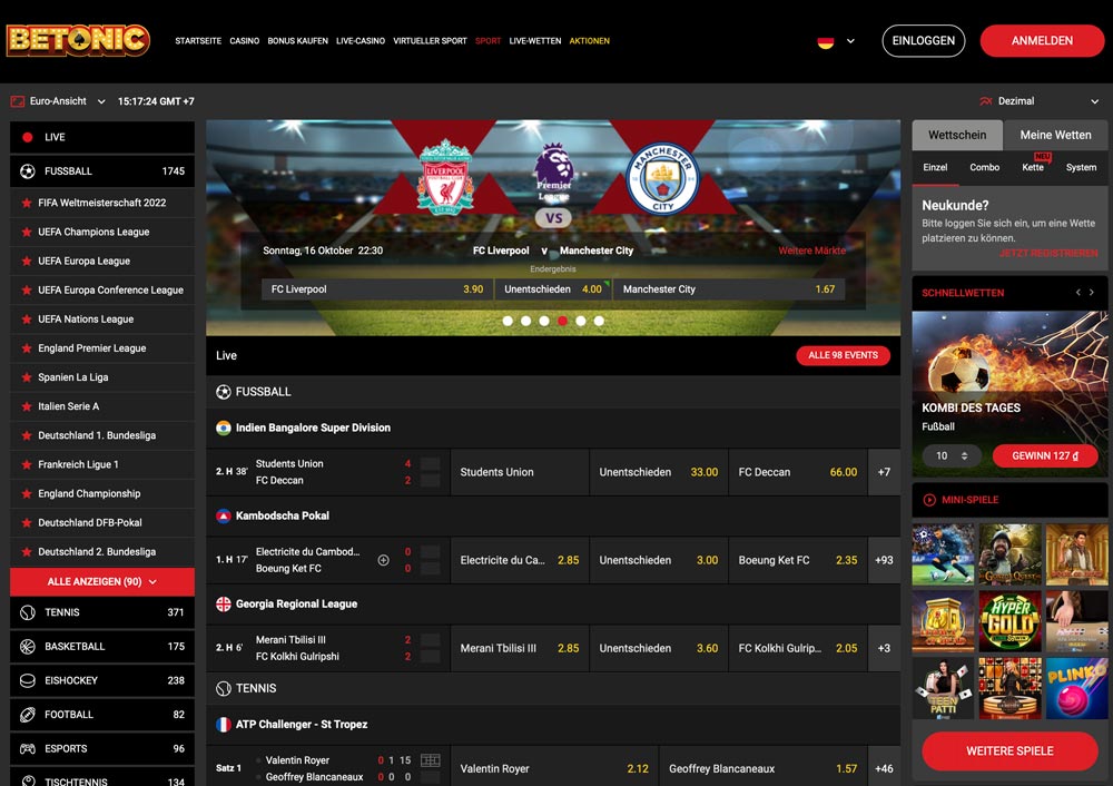 Betonic Website