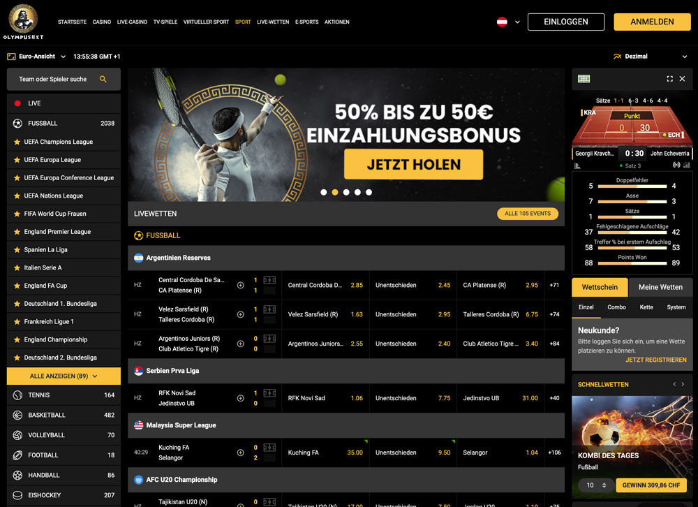 Olympusbet Website