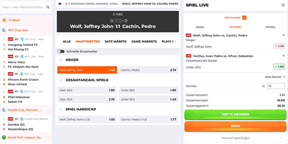 BETRiot Livewetten