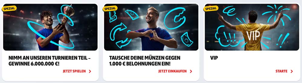 Supabet Sonderaktionen
